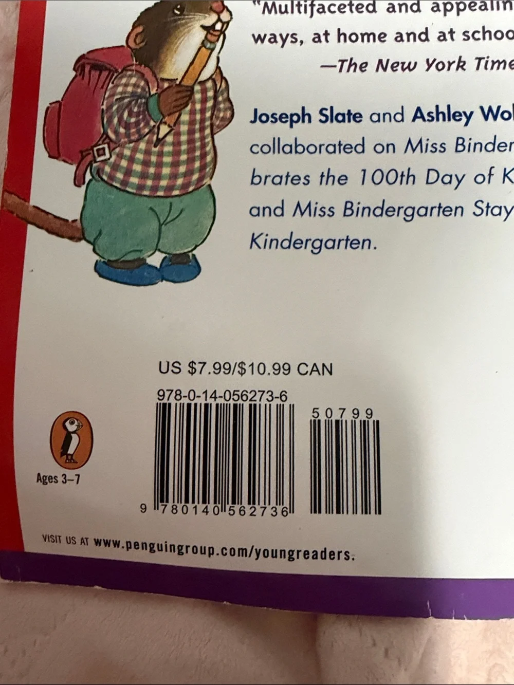 Miss Bindergarten Gets Ready for Kindergarten - Colorful Kids Book